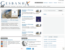 Tablet Screenshot of gesbanha.com
